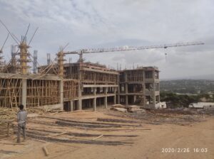 Construction of the new Ambo University Hospital